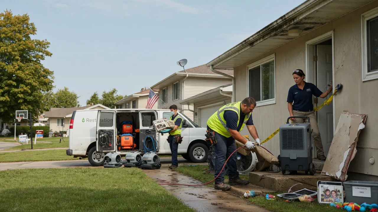 Water Damage Restoration in Laura, IL near me